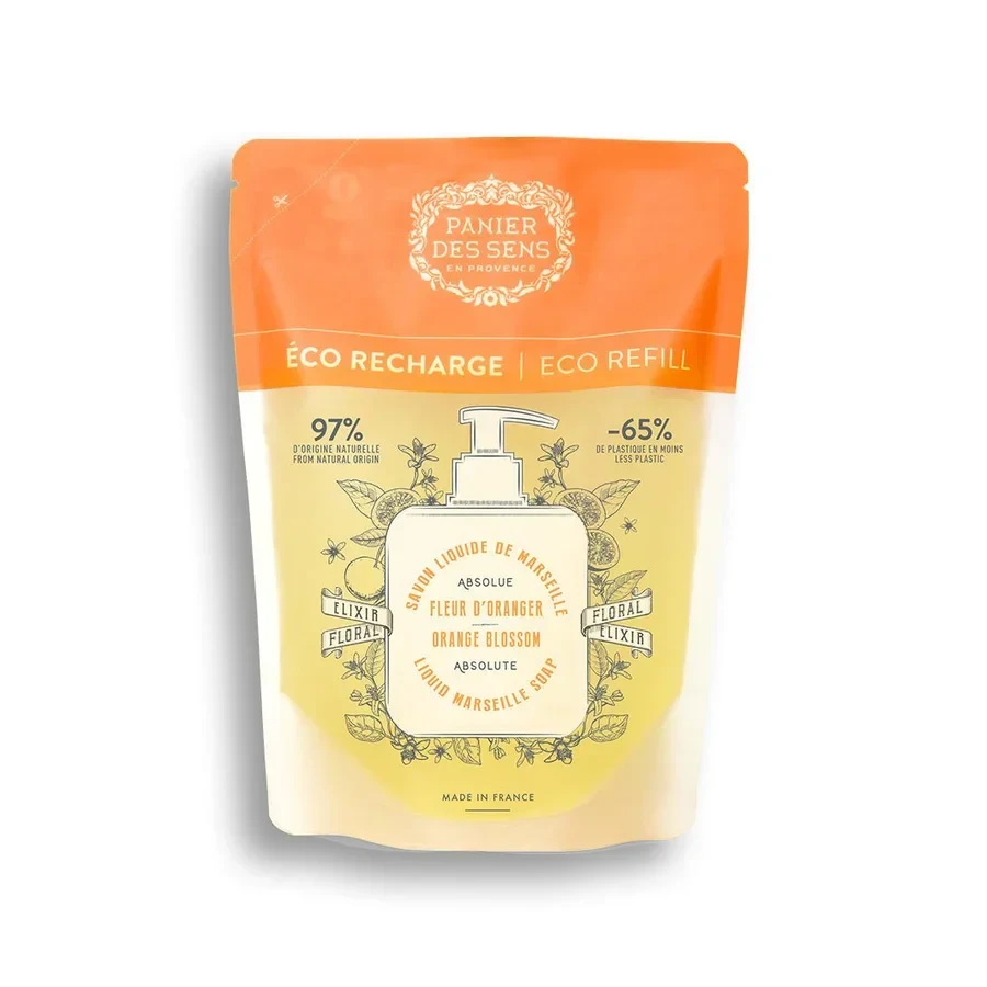 Panier des Sens Liquid Marseille Soap – Orange Blossom (Eco-Refill)